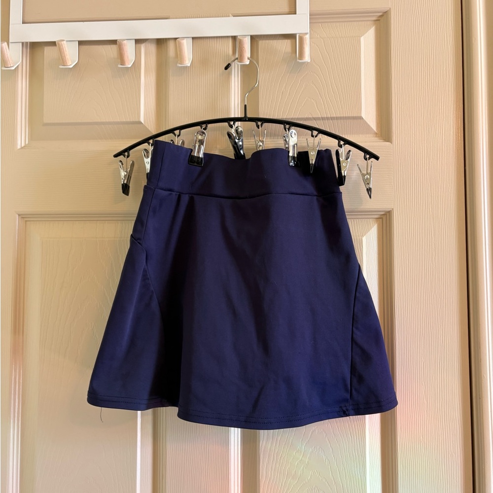Amazon Women's Mini Skirt - Navy Blue